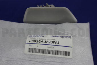 86636AJ220WU NOZZLE COVER ASSYRH