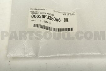 86636FJ380W6 NOZZLE COVER ASSYRH