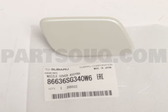86636SG340W6 NOZZLE COVER ASSYRH
