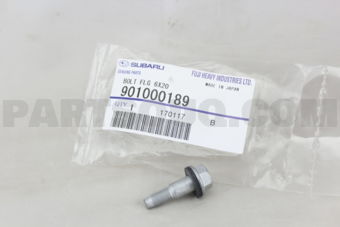 901000189 BOLT FLG 6X20