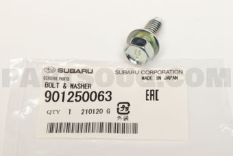 901250063 BOLT & WASHER