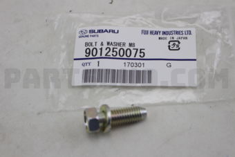 901250075 BOLT & WASHER M8