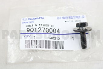 901270004 BOLT & WASHER M6