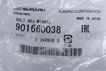 901660038 BOLT ADJ M14X66