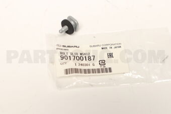 901700187 BOLT SLID M5X12