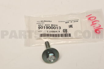 901900013 BOLTASSYM6X30