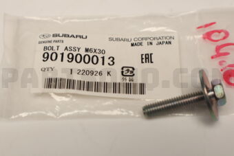901900013 BOLTASSYM6X30