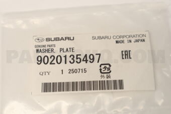 9020135497 Subaru WASHER PLATE