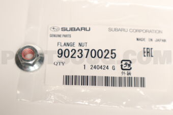 902370025 Subaru # SPD # FLANGE NUT