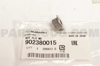 902380015 Subaru NUT FLG M8