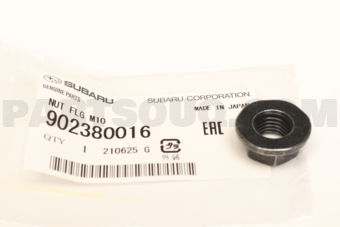 902380016 NUT FLG M10
