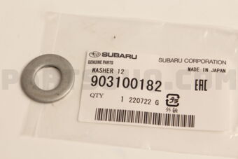 903100182 Subaru WASHER 12