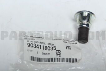 9034118035 PLUG SUB AY STRAI