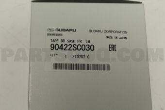 90422SC030 TAPE DR SASH FR  LH