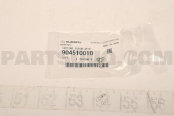 904510010 TAPPING SCREW,4X10