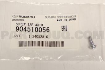 904510056 SCREW TAP 4X10