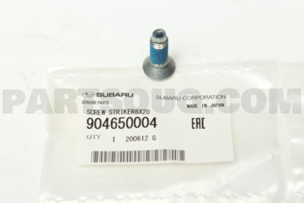 904650004 SCREW STRIKER8X20