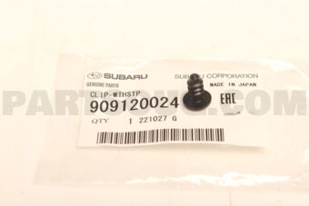 909120024 Subaru CLIP-WTHSTP