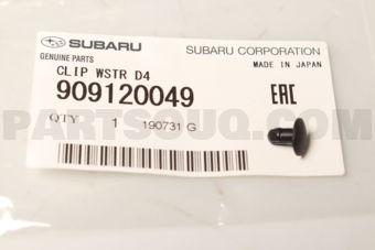 909120049 CLIP WSTR D4