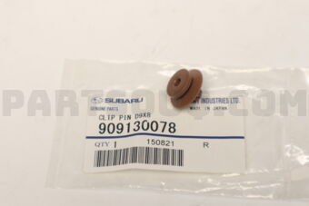 909130078 CLIP PIN D9X8