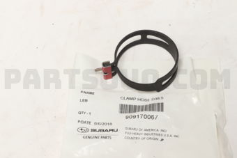 909170067 CLAMP HOSE D38.5