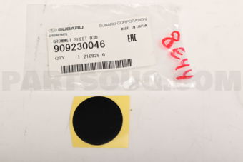 909230046 GROMMET SHEET D30