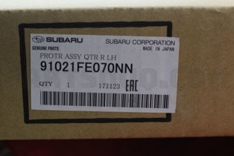 91021FE070NN PROTR ASSY QTR R LH