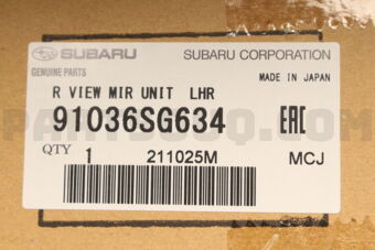 91036SG634 R VIEW MIR UNIT  LHR