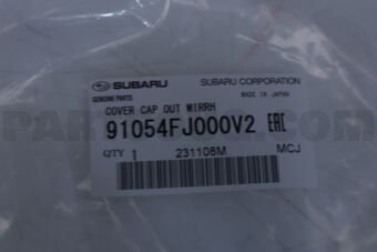 91054FJ000V2 COVER CAP OUT MIRRH