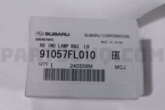 91057FL010 Subaru RD IND LAMP B&amp;S  LH