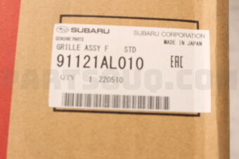 91121AL010 GRILLE ASSY F STD
