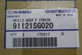 91121SG020 GRILLE ASSY F CTRSTD