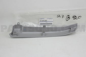 91123FJ000 MOLDING GRL STD  RH