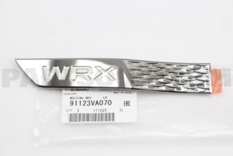 91123VA070 MOLDING WRX      LH