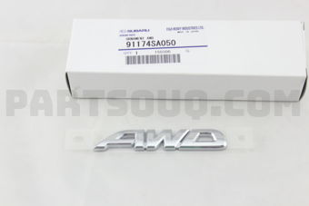 91174SA050 ORNAMENT AWD