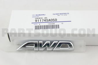 91174SA050 ORNAMENT AWD