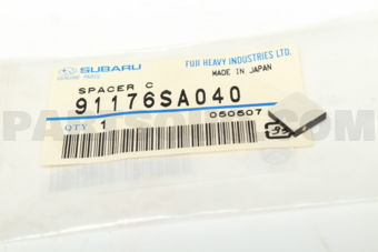 91176SA040 Subaru SPACER C