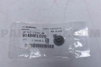 91486FL020 Subaru CAP CLIP 2 PIECE LWR