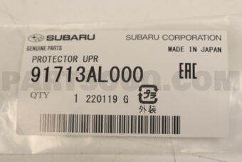 91713AL000 PROTECTOR UPR