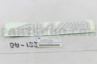 93017GA780 LTR MARK 4WD    FT