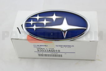 93033AG010 ORNAMENT REAR SEDAN