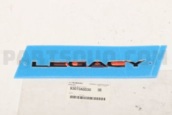 93073AG030 LETTER MK R LEGACY