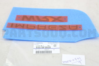 93079FG020 LETTER MK R      WRX