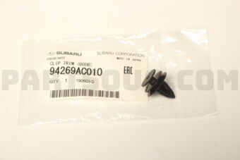 94269AC010 Subaru CLIP TRIM (DOOR)