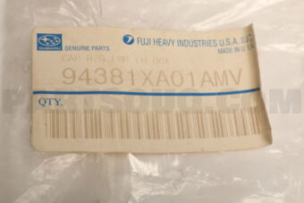 94381XA01AMV Subaru CAP BULB         LH