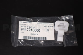 94472AG000 Subaru HOLDER R GATE SD
