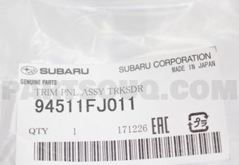 94511FJ011 TRIM PNL ASSY TRKSDR