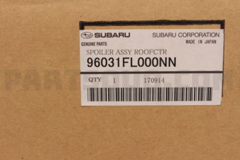 96031FL000NN SPOILER ASSY ROOFCTR