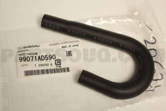 99071AD590 Subaru HOSE-VACUUM