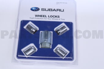 B321SFL000 WHEEL LOCKS - ALLOY